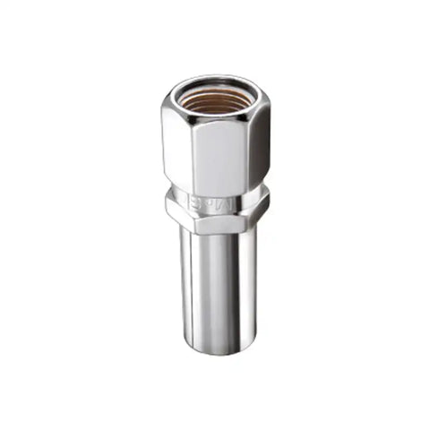 McGard Hex Lug Nut (Drag Racing X-Long Shank) 1/2-20 / 13/16 2.475in. Length (4-Pack) - Chrome