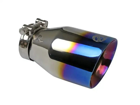 aFe 49-36438-L MACH Force-Xp 13-16 Audi Allroad L4 SS Cat-Back Exhaust w/ Blue Flame Tips