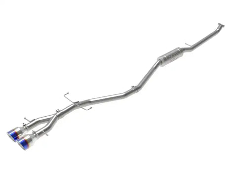 aFe 49-36620-L Takeda 2.5in 304SS Cat-Back Exhaust System 17-20 Honda Civic SI Coupe L4-1.5L (t) - BL Flame Tip