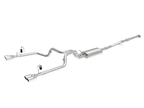 aFe 49-34110-P Vulcan Series 3-2.5in 304SS Exh Cat-Back w/ Pol Tips 2019 GM Silverado/Sierra 1500 L4-2.7L (t)