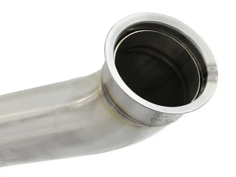 aFe 49-36325-B MACHForce XP SS-304 Black Tip 2.5in Dia Axle Back Exhaust 12-15 BMW 335i (F30) 3.0L (t)