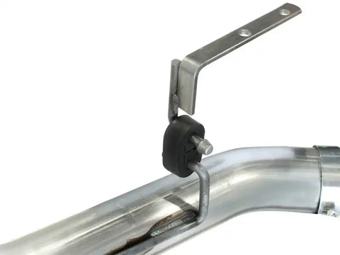 aFe 49-04043-B MACHForce XP Exhaust Aluminized Dual Split DPF Back 11-15 GM Diesel Truck V8-6.6L (td) (BLK tip)