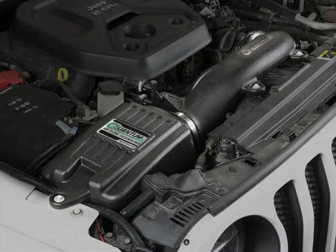 aFe 53-10019R Quantum Pro 5R Cold Air Intake System 18-20 Jeep Wrangler JL L4-2.0L (t)