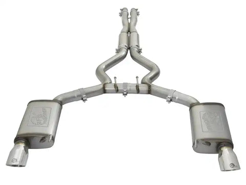 aFe 49-36442-P MACHForce XP 3in-2.5in 304SS Exhaust Cat-Back 15-20 Audi S3 L4-2.0L (t) - Polished Tips
