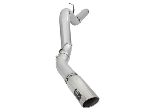aFe 49-04081-P Atlas Exhaust 5in DPF-Back Aluminized Steel w/ Polished Tips 16-17 GM Diesel Truck V8-6.6L (td)