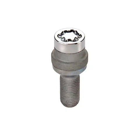 McGard Wheel Lock Bolt Set - 4pk. (Radius Seat) M14X1.5 / 19mm Hex 35.4mm Shank Length Chrome