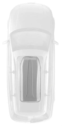 Thule 682000 Sidekick (SIDEKICK ROOF BOX GRAY ***CLEARANCE ITEM NON RETURNABLE***)