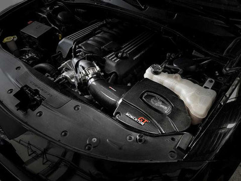 aFe 58-10003D Black Series Carbon Fiber CAIS w/PDS Filter 11-19 Dodge Challenger/Charger SRT8 V8-6.4L