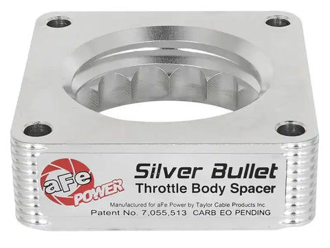 aFe 46-36007 Silver Bullet Throttle Body Spacer 09-18 Nissan 370Z V6-3.7L (VQ37VHR)