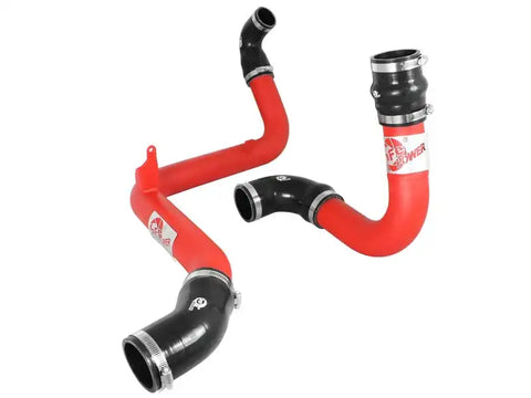 aFe 46-20184-R BladeRunner 2.5in Red Intercooler Tubes Hot and Cold Side 12-16 Ford Focus ST 2.0L (t)