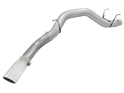aFe 49-02039-P Atlas 5in DPF-Back Aluminized Steel Exh Dodge RAM Diesel 13-14 6.7L (td) Mega Cab w/Polished Tip