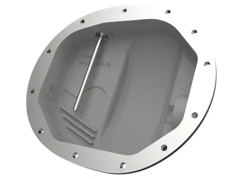 aFe 46-71121B Pro Series AAM 9.5/9.76 Rear Diff Cover Black w/Mach Fins & Oil 14-19 GM Silverado/Sierra 1500