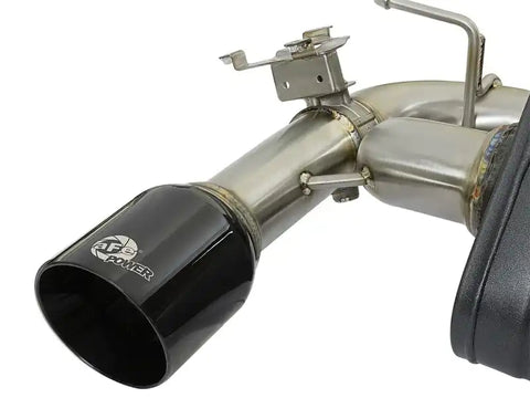 aFe 49-36340-B MACH Force-Xp 3in 304 SS Cat-Back Exhaust w/ Black Tips 12-15 BMW 335i (F30) L6 3.0L (t) N55
