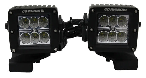 Go Rhino Jeep Wrangler JL Light Mounts