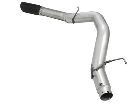 aFe 49-42039-B MACHForce XP 5in DPF-Back SS Exhaust Dodge RAM 13-14 6.7L (td) Mega Cab w/ Black Tip
