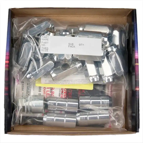 McGard 5 Lug Hex Install Kit w/Locks (Cone Seat Nut) M14X1.5 / 22mm 1.635in. Length - Chrome