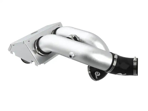 aFe 52-10015DH Rapid Induction Cold Air Intake Brushed w/Pro DRY S Filter 21-22 Ford F-150 Raptor V6-3.5L (tt)
