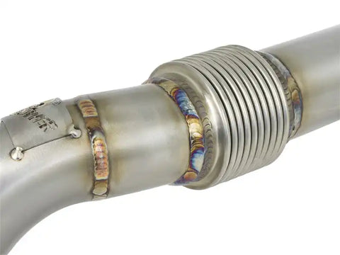 aFe 48-33016-PK Twisted Steel Power Package Up-Pipes / Manifold 08-10 Ford Diesel Trucks V8 6.4L (td)