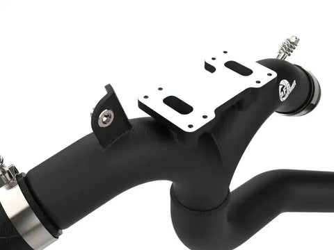 aFe 46-20504-B 18-22 Kia Singer V6-3.3L BladeRunner Alum Hot/Cold Charge Pipe Kit Black