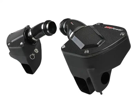 aFe 58-10005D Black Series Stage-2 Carbon Fiber Cold Air Intake System w/ Pro DRY S Media - 18-19 BMW M5 (F90)