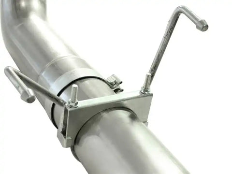 aFe 49-42016 MACHForce XP 5in DPF-Back 409SS Exhaust Dodge Diesel Trucks 07.5-12 L6-6.7L (td) No Tip