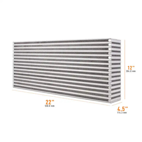Mishimoto Universal Air-to-Air Intercooler Core - 22in / 12in / 4.5in