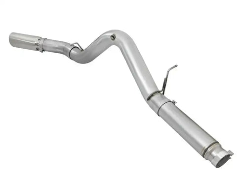 aFe 49-04081-P Atlas Exhaust 5in DPF-Back Aluminized Steel w/ Polished Tips 16-17 GM Diesel Truck V8-6.6L (td)