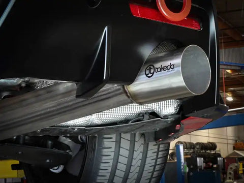 aFe 49-36045-H POWER Takeda 2020 Toyota Supra L6-3.0L (t) 3.5in 304 SS CB Exhaust 4 Brushed Finish Tip