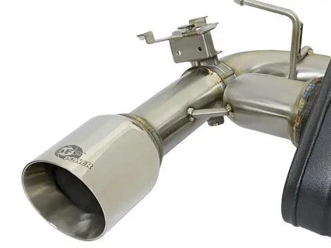 aFe 49-36335-P MACHForce XP 16-17 BMW 340i/iX 440i/iX L6-3.0L (t) SS Axle-Back Exhaust w/Polished Tips