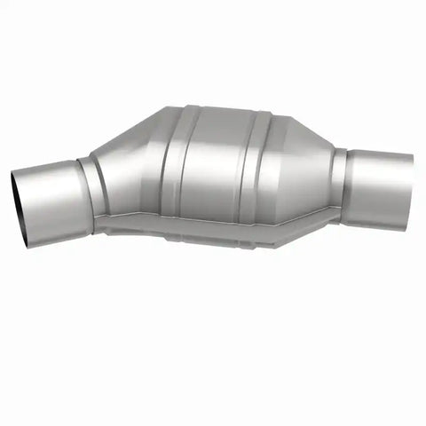 MagnaFlow Conv Univ 2in Inlet/Outlet Angled Offset/Center Oval (California)