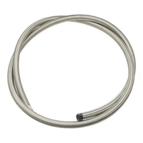 DeatschWerks 10AN Stainless Steel Double Braided CPE Hose - 6ft