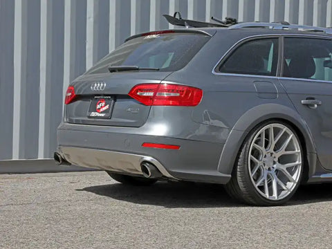 aFe 49-36438-C MACH Force-Xp 13-16 Audi Allroad L4 SS Cat-Back Exhaust w/ Carbon Tips