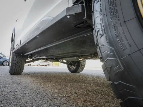 aFe 79-27004 POWER 10-14 Subaru Outback H4 2.5L / H6 3.6L Terra Guard Trail Steps - Black