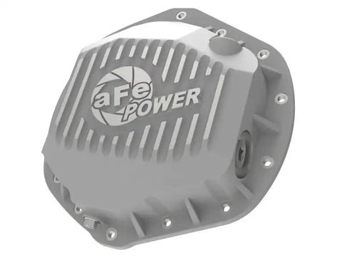 aFe 46-70390 Power Pro Series Rear Differential Cover Raw w/ Machined Fins 14-18 Dodge Ram 2500/3500