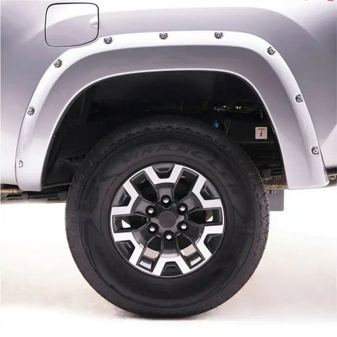 EGR 11-15 Ford Super Duty Bolt-On Look Color Match Fender Flares - Set Ingot Silver