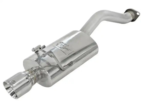 aFe 49-36610 Takeda Exhaust 2.5in Dia 304SS Axle-Back w/Polished Tip 06-11 Honda Civic EX Sedan L4 1.8L