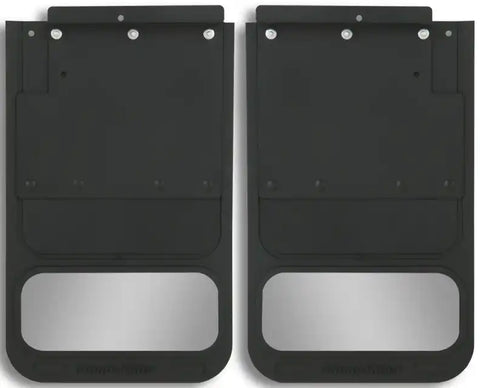 Cloud-Rider 806-12228 Advantage M.F. 12 X 22 Mud Flaps for 2017-2019 Ford F-250-F-350 SD Single Wheel, With Insert, Rear