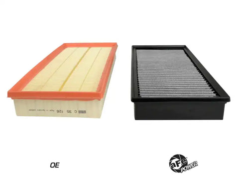 aFe 31-10284-MA Magnum FLOW Pro DRY S OE Replacement Filter 10-20 Land Rover v8-5.0L (Pair)