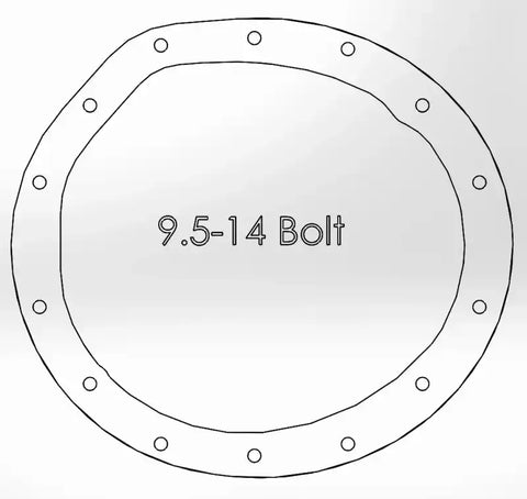 aFe 46-70372 Power Pro Series Rear Differential Cover Black w/ Machined Fins 99-13 GM Trucks (GM 9.5-14)