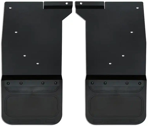 Cloud-Rider 807-1205R 12 Custom Kickback Mudflaps - No Insert for 2014-2019 Chev Silverado 1500 [17 Wheel Size] Rear