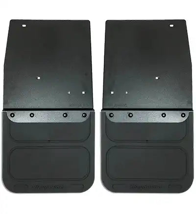 Cloud-Rider 807-3001R 12 Custom Kickback Mudflaps - No Insert for 2013-2018 Dodge Ram 2500-3500 Rear- Drill Install