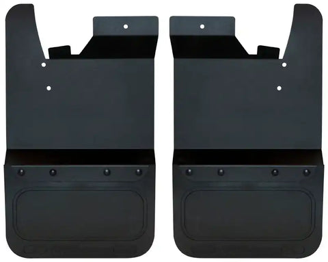 Cloud-Rider 807-4003R 12 Custom Kickback Mudflaps - No Insert for 2015-2018 Ford Transit Van Rear