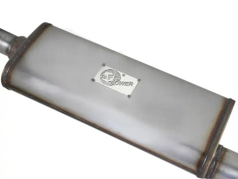 aFe 49-46232 MACHForce XP Exhaust Cat-Back 3in SS-409 Hi-Tuck inRBin 12-14 Jeep Wrangler Unlimited V6 4Dr