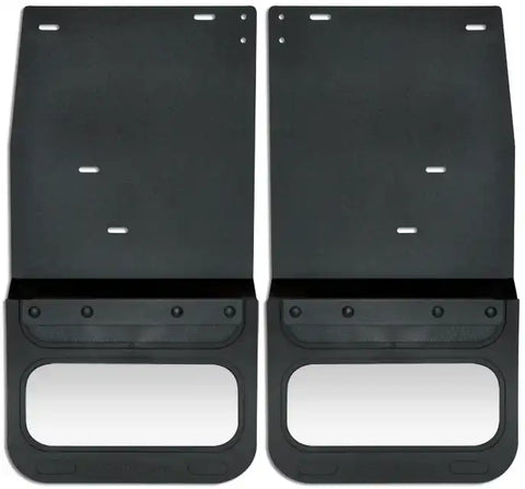 Cloud-Rider 808-1202R 12 Custom Kickback Mudflaps - with Insert for (New Body Style 2007)-2013 Chev/GMC 1500[17 Wheel Size]Rear 2 Kick