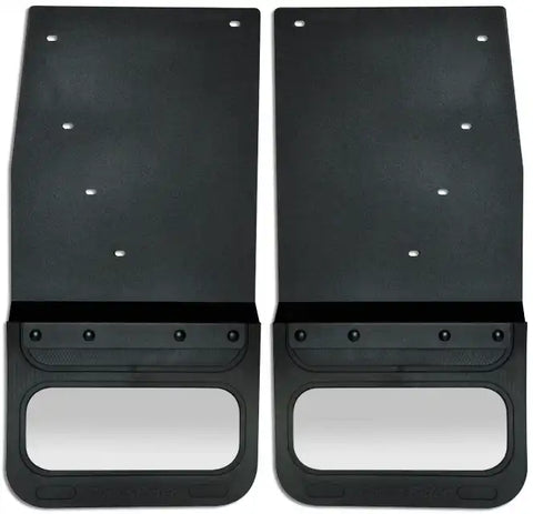 Cloud-Rider 808-2001R 12 Custom Kickback Mudflaps - with Insert for 2014-2018 GMC Sierra 1500 Rear 2 Kick