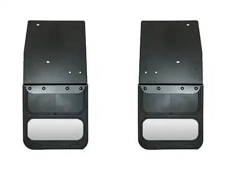 Cloud-Rider 808-3001R 12 Custom Kickback Mudflaps - with Insert for 2013-2018 Dodge Ram 2500-3500 Rear NO Drill Install 1 Kick