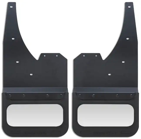 Cloud-Rider 808-4000F 12 Custom Kickback Mudflaps - with Insert for 2009-2014 Ford F-150 Front 2 Kick