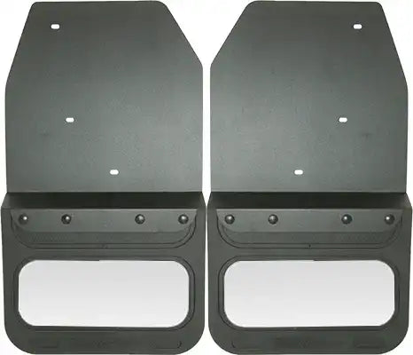 Cloud-Rider 808-7000R 12 Custom Kickback Mudflaps - with Insert for 2016-2018 Nissan Titan Rear 2 Kick