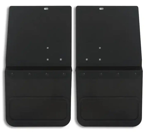 Cloud-Rider 809-1204R Black Powder Coat Hanger- Kick Back Mud Flaps - NO Insert with 'Advantage M.F. 2015-2019 Chev Silverado 2500-3500 14 Rear