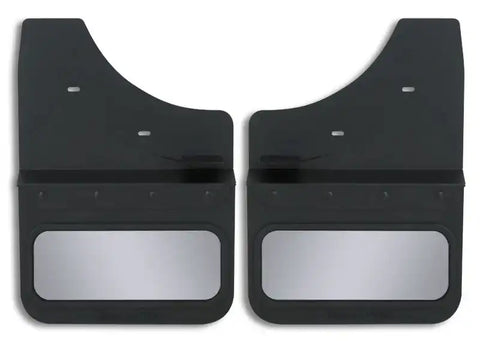 Cloud-Rider 810-2000F Black Powder Coat Hanger- Kick Back Mud Flaps - With Insert 'Advantage M.F. 2015-2019 GMC Sierra 2500-3500 14 Front